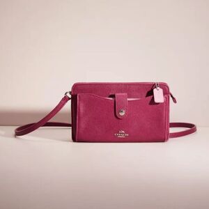 Coach Noa Pop Up Crossbody Bag Berry Maroon Messenger Bag Purse Wallet
